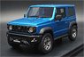 SUZUKI Jimny SIERRA JC (JB74W) Brisk Blue Metallic (Diecast Car)