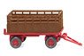 (HO) Landwirtschaftlicher Anhanger - Rehbraun (Model Train)