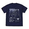 Mobile Suit Gundam 00 00 Raiser T-Shirt Navy M (Anime Toy)