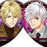 [Brothers Conflict] Heart-shaped Glitter Acrylic Badge Vol.1 (Set of 7) (Anime Toy)