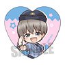 Heart Can Badge Uzaki-chan Wants to Hang Out! Hana Uzaki (Police A) (Anime Toy)