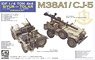 M38A1/CJ-5 Siyur Reconnaissance Vehide + Tolar Recoilless Rifle Vehicle (Set of 2) (Plastic model)
