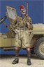 British Hussar Officer WW II (Plastic model)