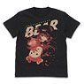 Kuma Kuma Kuma Bear T-Shirt Black L (Anime Toy)