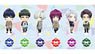 A3! Nendoroid Plus Acrylic Stand Set Winter Troupe (Anime Toy)