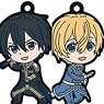 Sword Art Online Rubber Strap Collection Vol.1 (Set of 8) (Anime Toy)