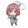The Quintessential Quintuplets Puni Colle! Key Ring (w/Stand) Miku Nakano Ver.2 (Anime Toy)