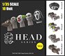 Head Series - 02 (Set of 10) (Plastic model)