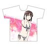 Saekano: How to Raise a Boring Girlfriend Fine Especially Illustrated Full Color T-Shirt (Megumi/Swimsuit) M Size (Anime Toy)