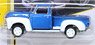 1950 Chevy 3100 Pickup (Blue/White) (Diecast Car)