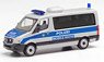 (HO) メルセデスベンツ スプリンターロールーフバス ベルリン警察/モバイルガード (鉄道模型)