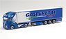 (HO) ボルボ FH Gl.XL 冷蔵ボックス セミトレーラー `Gasperetti` (鉄道模型)
