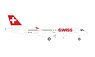 Swiss International Air Lines Airbus A220-100 HB-JBH `Ascona` (Pre-built Aircraft)