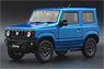Suzuki Jimny (JB64) 2018 Brisk Blue Metallic RHD (Diecast Car)