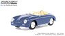 1958 Porsche 356 Speedster Super - Aquamarine Blue (Diecast Car)