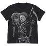 Dorohedoro (Original Ver.) Ebisu & Kikurage All Print T-Shirt Black L (Anime Toy)