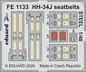 HH-34J シートベルト (ステンレス製) (トランぺッター用) (プラモデル)