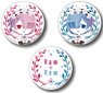 Re:Zero -Starting Life in Another World- Aqua Relle Can Badge Set Rem & Ram (Anime Toy)