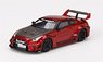 LB-Silhouette Works GT Nissan 35GT-RR Ver.1 Lava Red (LHD) (Diecast Car)