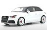 Audi A1 Quattro 2012 Classy Metallic White (Diecast Car)