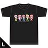 The Quintessential Quintuplets T-Shirts B [Deformed Character] L Size (Anime Toy)