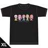 The Quintessential Quintuplets T-Shirts B [Deformed Character] XL Size (Anime Toy)