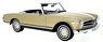 メルセデス 280SL Pagode (W113) 1968 ゴールド (ミニカー)