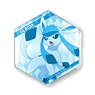 Pokemon Honeycomb Acrylic Magnet (Glaceon) (Anime Toy)