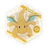 Pokemon Honeycomb Acrylic Magnet (Dragonite) (Anime Toy)