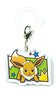 Pokemon Acrylic Marker Charm (Eevee Comic Art) (Anime Toy)