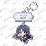 Assault Lily Bouquet Mugyutto Acrylic Key Ring Yuyu Shirai (Anime Toy)