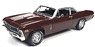 1970 Chevy Nova SS 396 Black Cherry (Diecast Car)