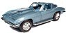 1967 Chevy Corvette Elkhart Blue (Diecast Car)