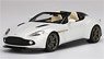 Aston Martin Vanquish Zagato Speedster Escaping White (Diecast Car)