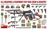 U.S. Weapons & Equipment for Tank Crew & Infantry (Plastic model)