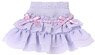 Sugar Chiffon Frilled Skirt (Lavender) (Fashion Doll)