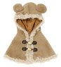 PNS Warm Bear Cape (Beige) (Fashion Doll)