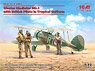 Gloster Gladiator Mk.I with British Pilots in Tropical Uniform (Plastic model)