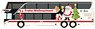 (N) Minis Setra S 431 DT DB IC Bus / Weihnachten (Christmas) (Model Train)