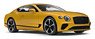 Bentley Continental GT 2018 Monaco Yellow (Diecast Car)