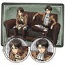 Attack on Titan Blanket w/Can Badge (Anime Toy)