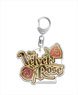The Idolm@ster Cinderella Girls Unit Logo Big Acrylic Key Ring Velvet Rose (Anime Toy)