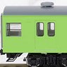 J.R. Commuter Train Series 103 (J.R. West, Black Sash, Olive Green) Additional Set (Add-On 2-Car Set) (Model Train)