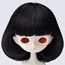 Harmonia Bloom Wig Series: Natural Bob (Black) (Fashion Doll)
