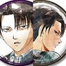 Attack on Titan Chara Badge Collection Art-Pic (Levi) (Set of 8) (Anime Toy)