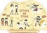 Attack on Titan Acrylic Stand (Yuru Palette) (Anime Toy)