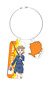 Diary of Our Days at the Breakwater Key Ring w/Fish Charm Hina Tsurugi (Anime Toy)