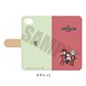 Zoku [Touken Ranbu: Hanamaru] Notebook Type Smart Phone Case (iPhoneXS Max) PlayP-FC Okanehira/Hirano Toshiro/Uguisumaru (Anime Toy)