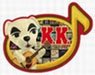 Animal Crossing: New Horizons Travel Sticker (4) K.K. Slider (Anime Toy)