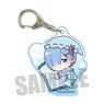 Gyugyutto Acrylic Key Ring Re:Zero -Starting Life in Another World- Good Night Ver. Rem (Anime Toy)